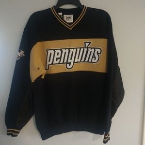 Vintage penguins hockey pullover sweatshirt
